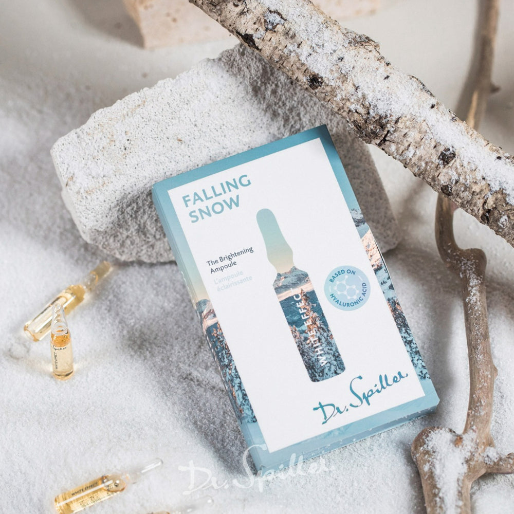 Ампульний концентрат для вирівнювання тону шкіри - Dr. Spiller White Effect Falling Snow The Brightening Ampoule