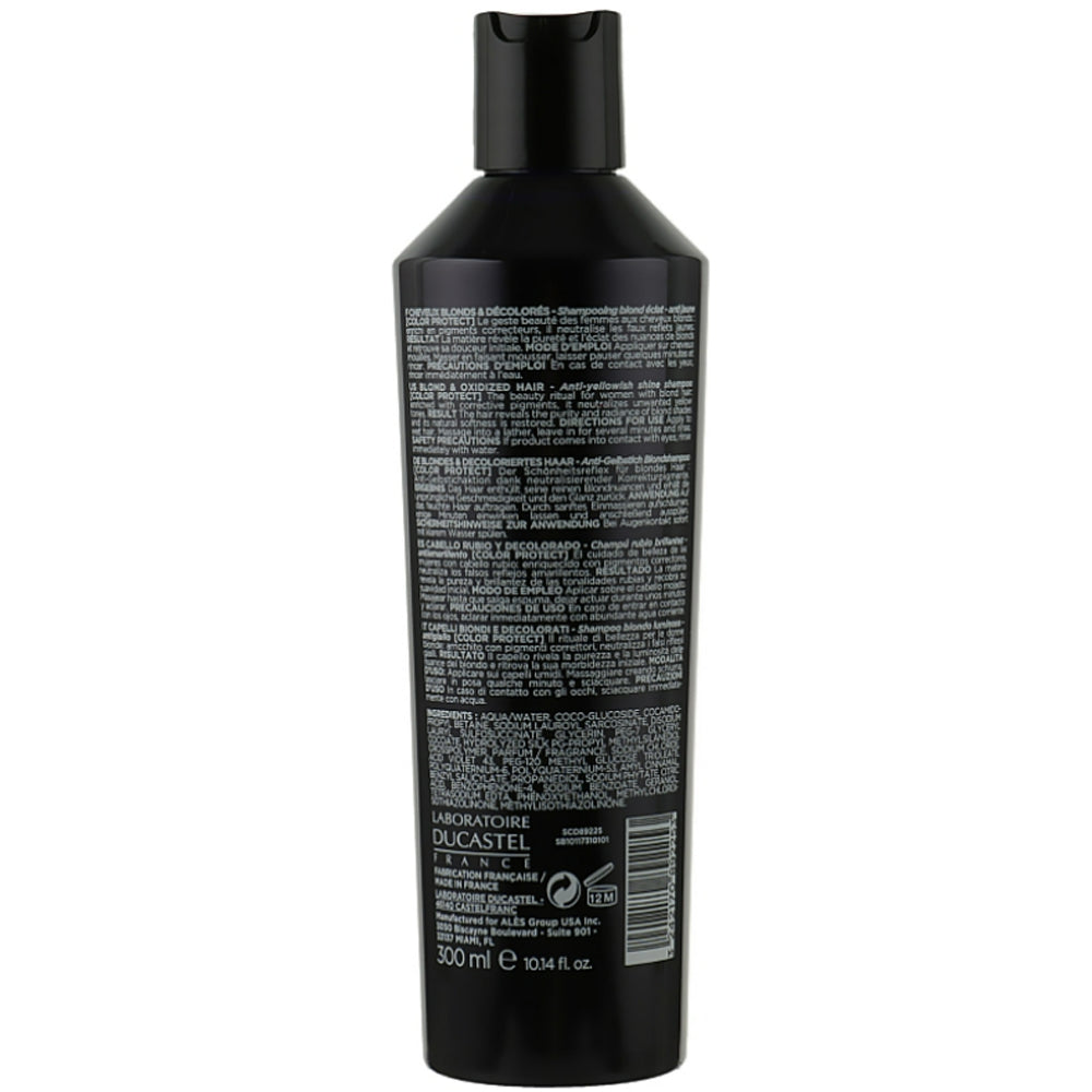 Шампунь для светлых волос - Ducastel Subtil Color Lab Anti-Yellow Shampoo
