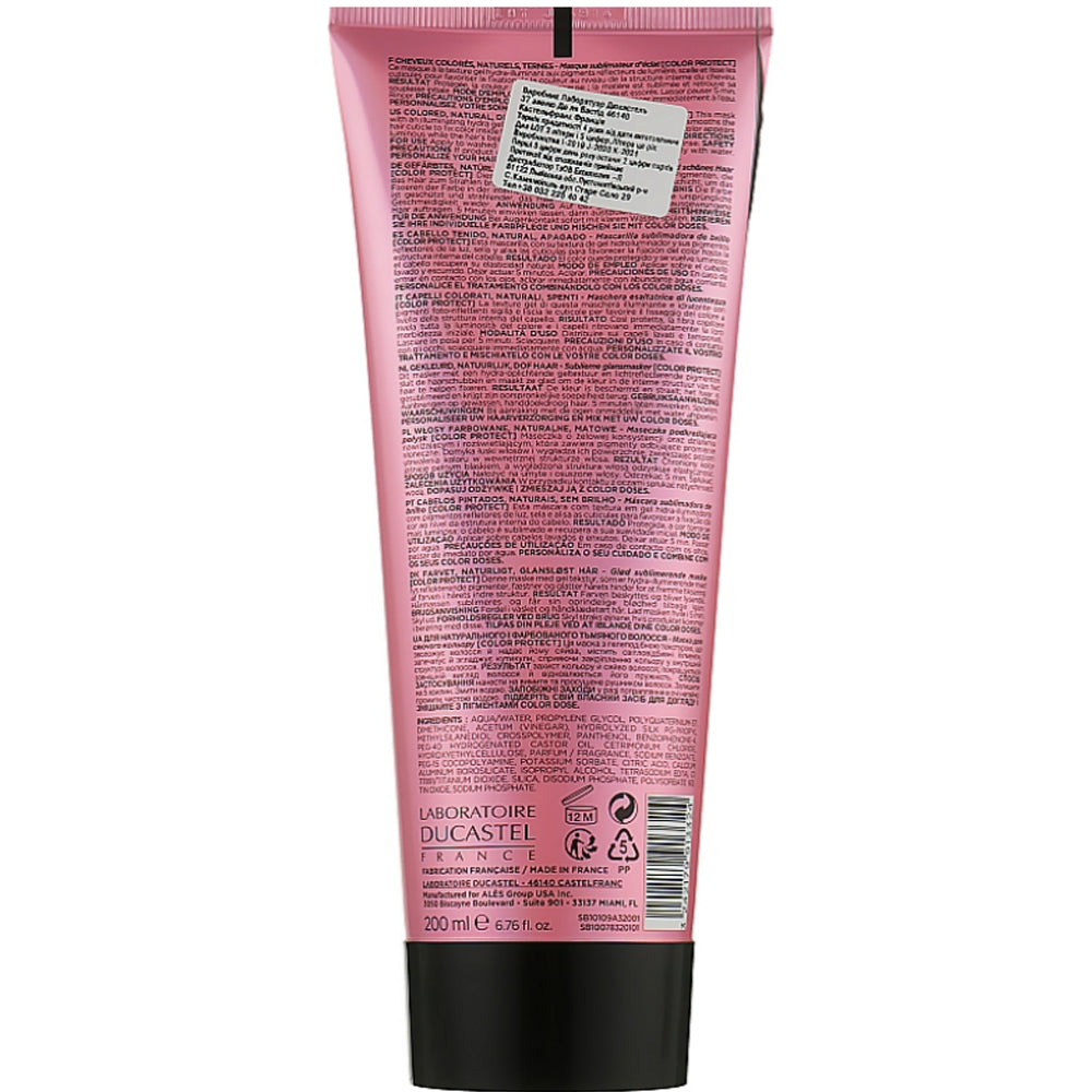Маска для сияющего цвета волос - Ducastel Subtil Color Lab Brillance Couleur Mask