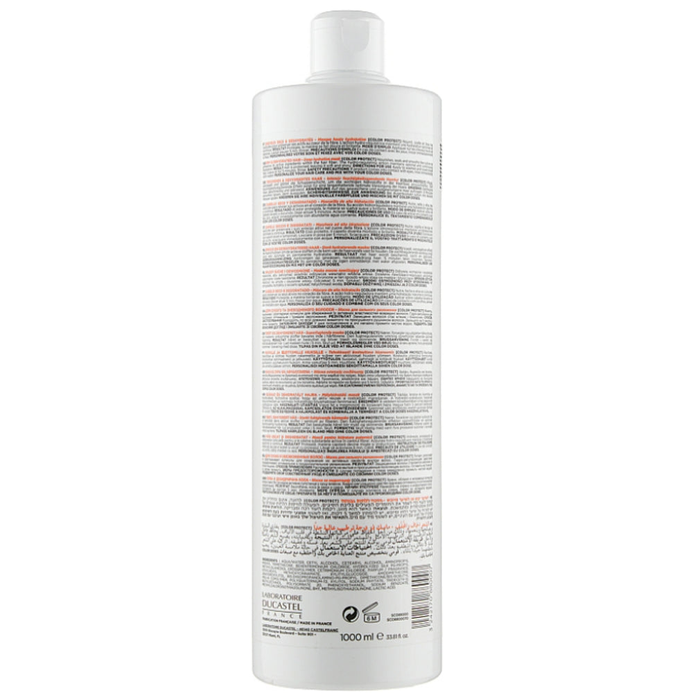Маска для зволоження сухого і зневодненого волосся - Ducastel Subtil Color Lab Hydratation Mask