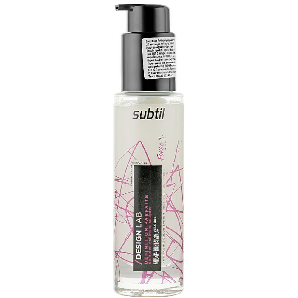 Сыворотка бархатная для укладки - Ducastel Subtil Design Lab Serum Brushing Velours