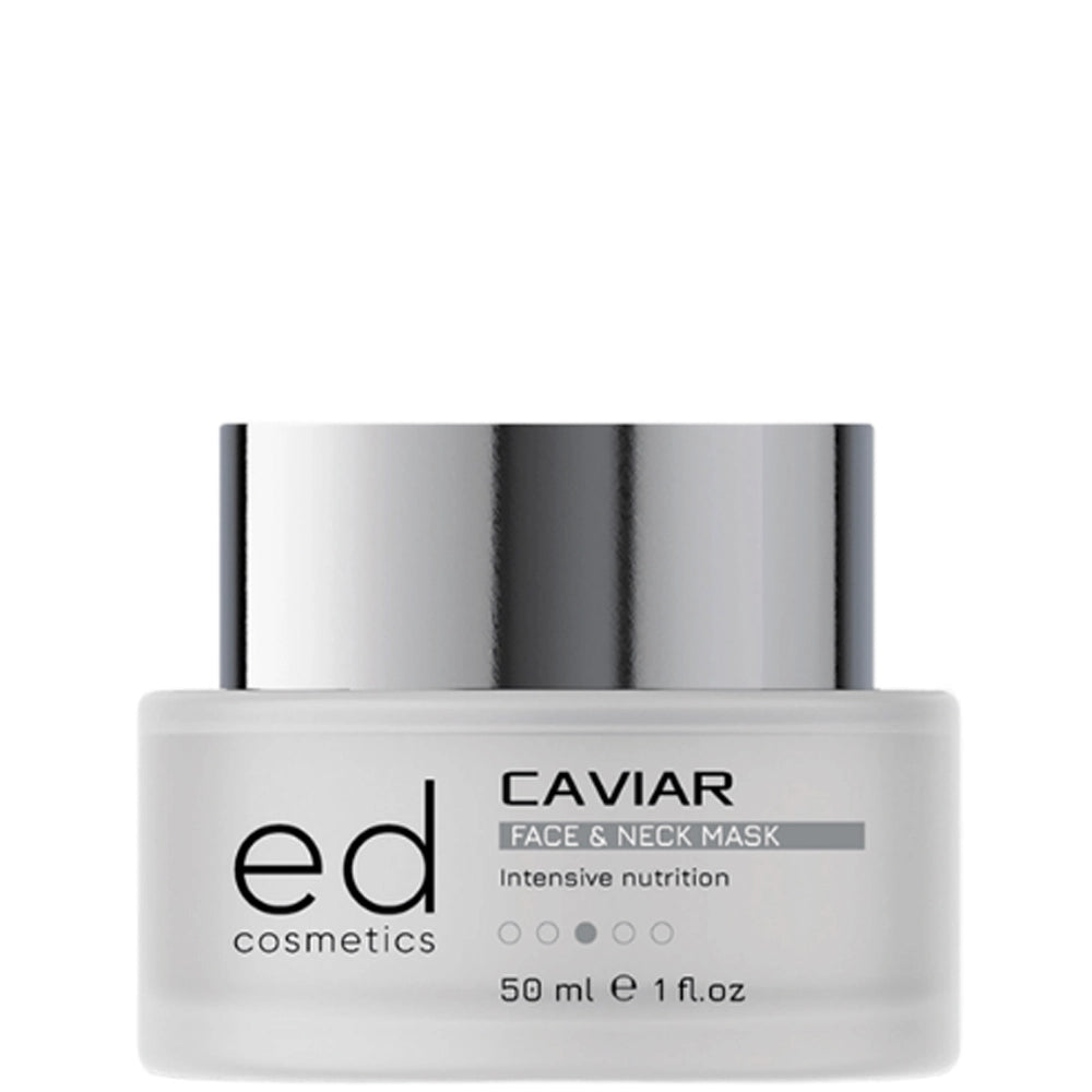 Маска для обличчя та шиї з екстрактом чорної ікри - ED Cosmetics