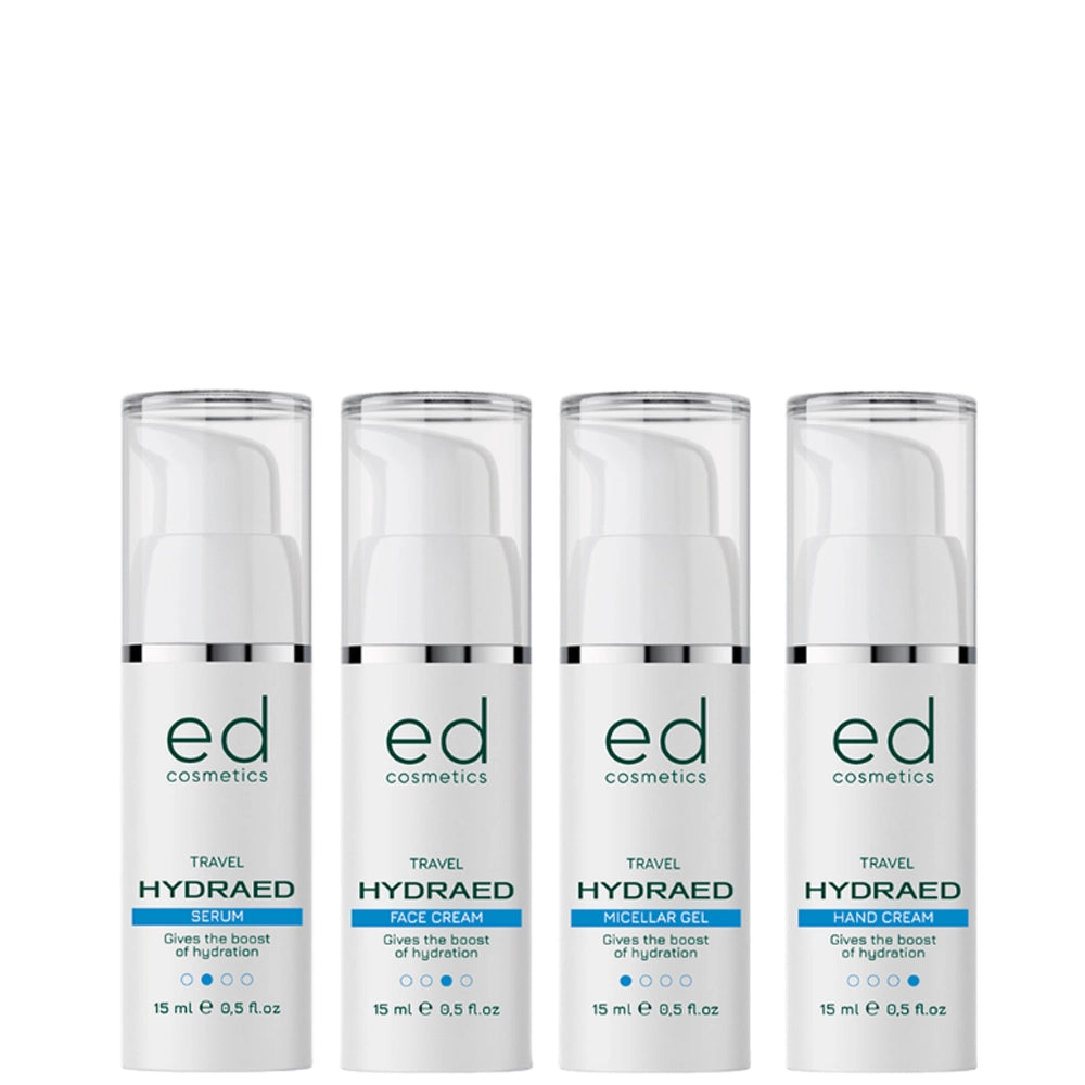 Зволожуючий тревел-набір - ED Cosmetics Hydraed Travel Set