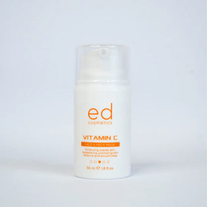 Маска для обличчя та шиї з вітаміном С - ED Cosmetics Vitamin C Face &amp; Neck Mask 5