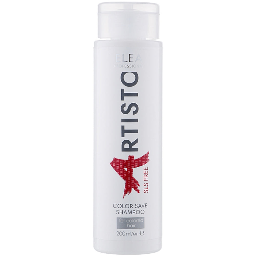 Elea Professional Artisto Color Save Shampoo SLS Free – Шампунь для збереження кольору фарбованого волосся