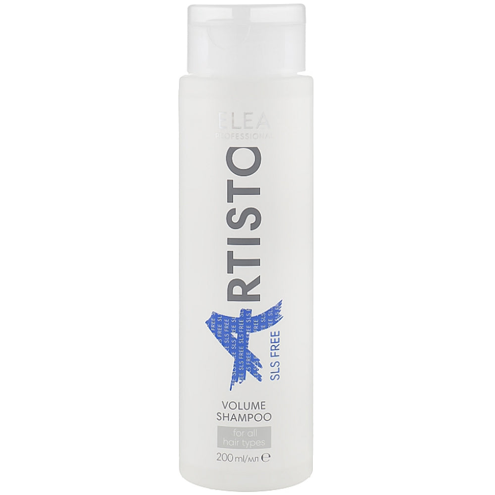 Elea Professional Artisto Volume Shampoo SLS Free – Шампунь безсульфатний для об'єму волосся