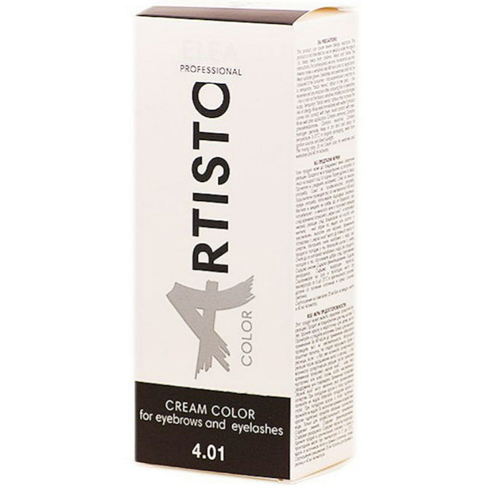 Краска для бровей и ресниц 25мл+40мл - Elea Professional Artisto Cream Color Eyebrows 25ml+40ml