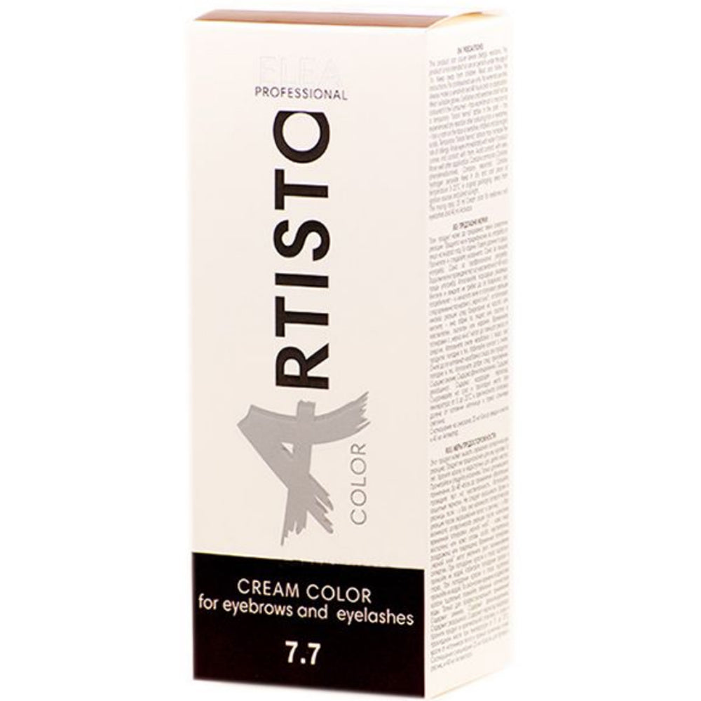Краска для бровей и ресниц 25мл+40мл - Elea Professional Artisto Cream Color Eyebrows 25ml+40ml