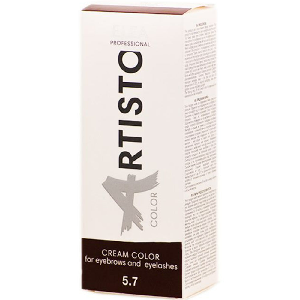 Краска для бровей и ресниц 25мл+40мл - Elea Professional Artisto Cream Color Eyebrows 25ml+40ml