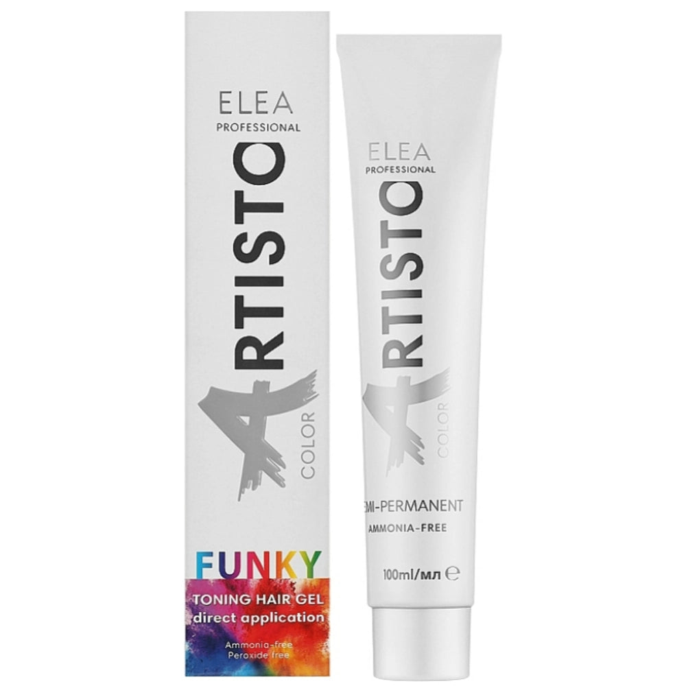 Тонуючий гель для волосся - Elea Professional Artisto Funky Toning Hair Gel