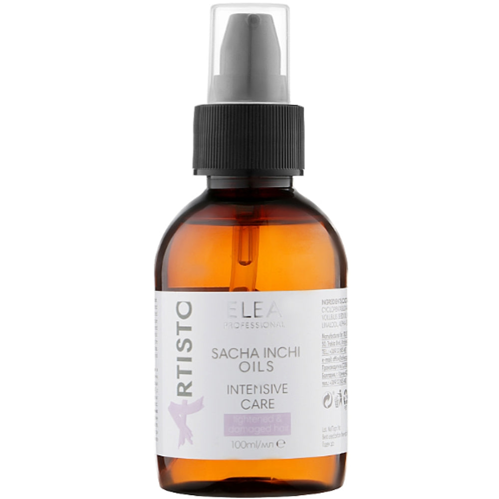 Масло для ухода за тонкими волосами - Elea Professional Artisto Sacha Inchy Oils