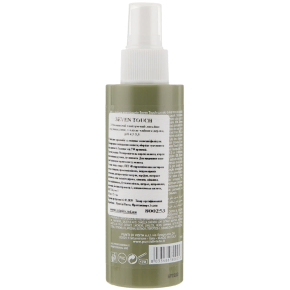 Punti di Vista Seven Touch 3  Energizing Leave-In Lotion - Активный тонизирующий лосьон с маслом чайного дерева