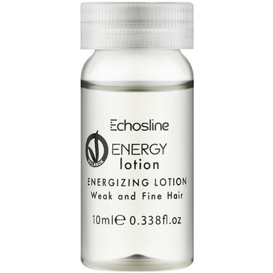 Енергетичний лосьйон(в ампулах) для тонкого та слабкого волосся - Echosline Vegan Therapy Energy Lotion