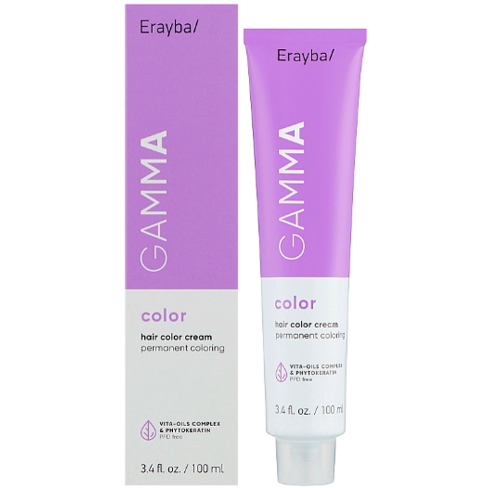 Стійка крем-фарба для волосся 100 мл - Erayba Gamma Color Haircolor Cream