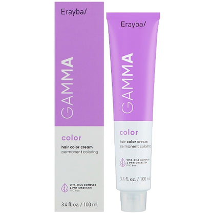 Стійка крем-фарба для волосся 100 мл - Erayba Gamma Color
