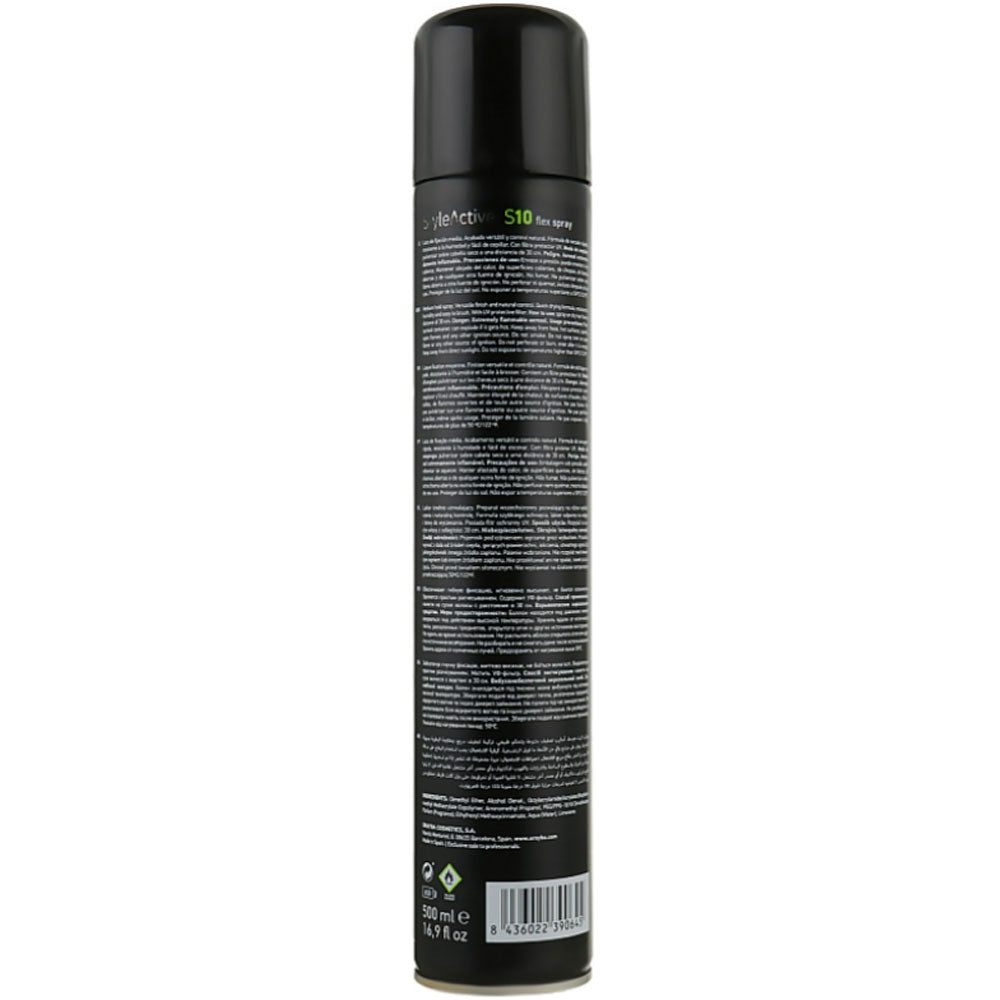 Erayba Style Active S10 Flex Spray - Лак для волосся середньої фіксації