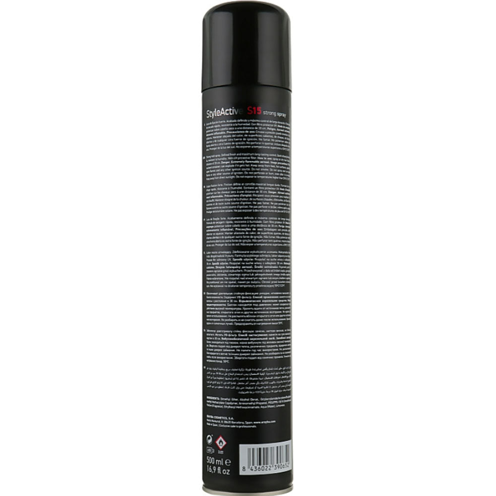 Erayba Style Active S15 Strong Spray – Лак для волосся сильної фіксації