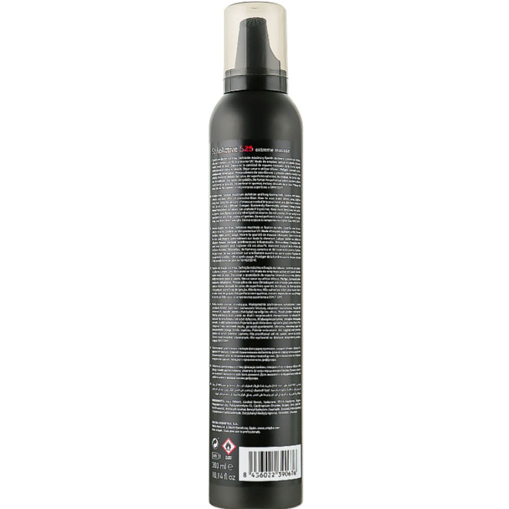 Erayba Style Active S25 Extreme Mousse - Мус для волосся сильної фіксації