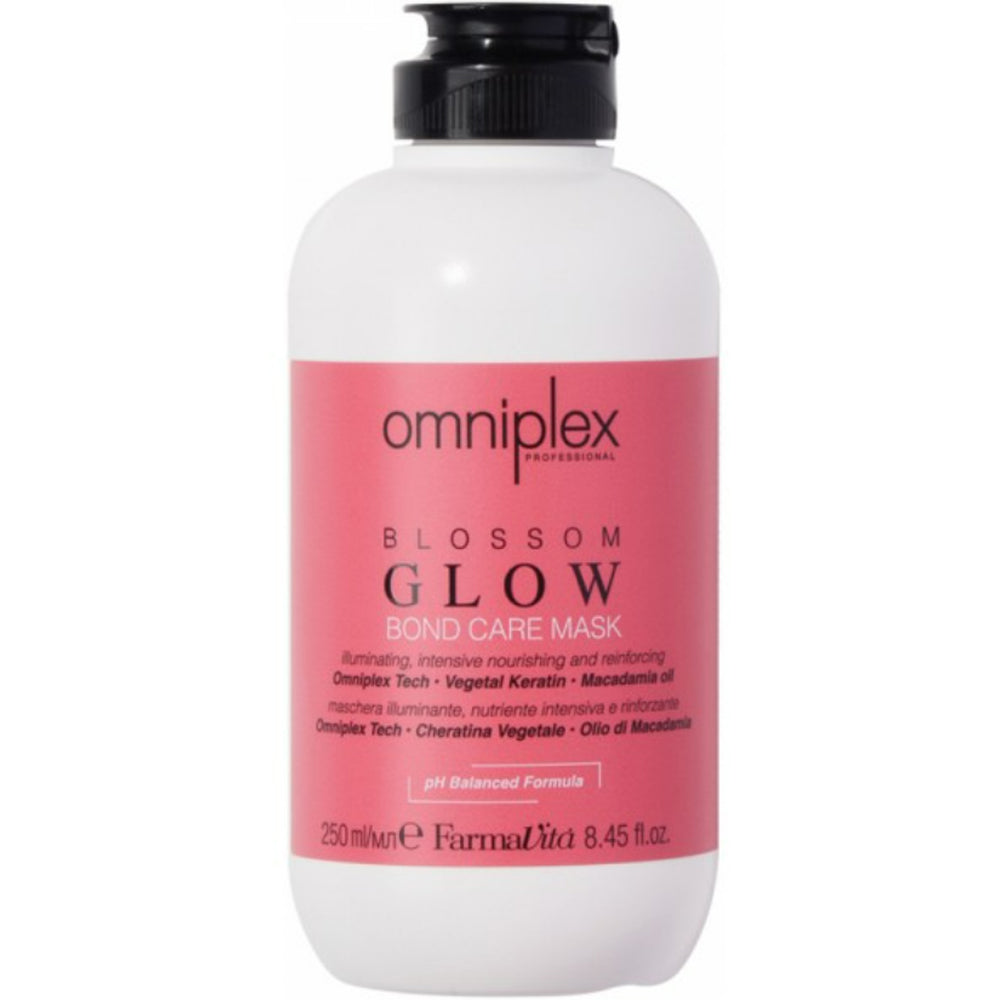 Преміальна маска із рослинним кератином - FarmaVita Omniplex Blossom Glow Bond Care Mask