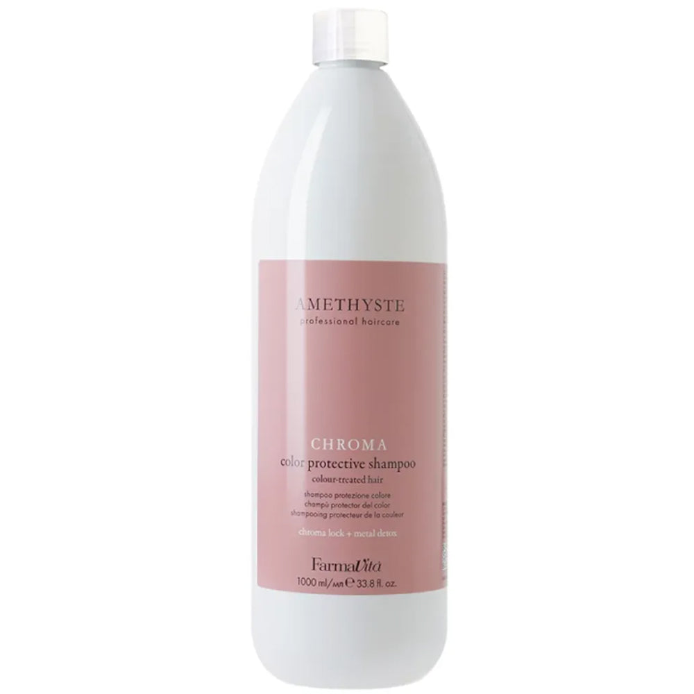 Шампунь для захисту кольору фарбованого волосся - Farmavita Amethyste Chroma Color Protective Shampoo