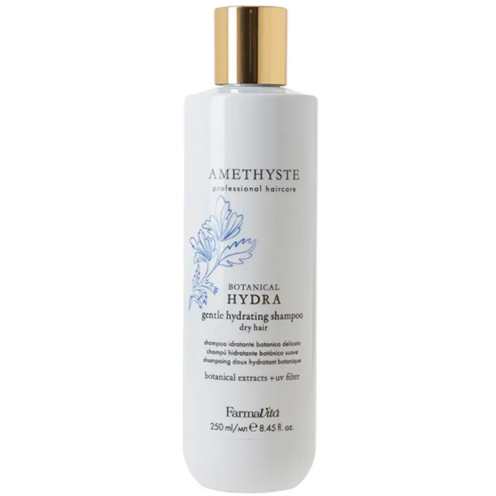 Нежный увлажняющий шампунь для сухих волос - Farmavita Amethyste Botanical Hydra Gentle Hydrating Shampoo