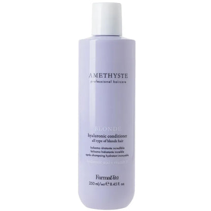Гіалуроновий кондиціонер для всіх типів світлого волосся - Farmavita Amethyste Blonde Hyaluronic Conditioner