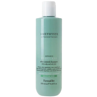 Шампунь для контролю жирності шкіри голови та волосся - Farmavita Amethyste Advance Regulate Sebo Control Shampoo