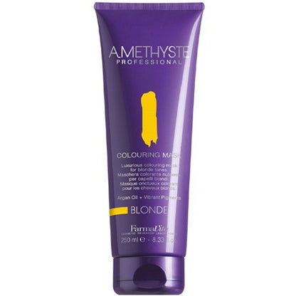 Тонуюча маска для волосся 250 мл - Farmavita Amethyste Colouring Mask жовта