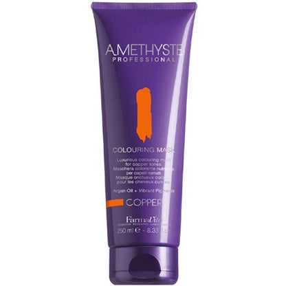 Тонуюча маска для волосся 250 мл - Farmavita Amethyste Colouring Mask оранжева