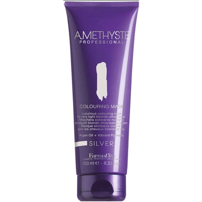 Тонуюча маска для волосся 250 мл - Farmavita Amethyste Colouring Mask серебриста
