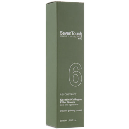 Punti di Vista Seven Touch 6 Keratin &amp; Collagen Filler Serum - Відновлююча сироватка-філлер