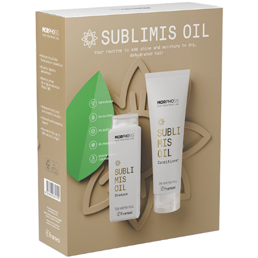 Набір для зволоження волосся - Framesi Kit Morphosis Retail Pack Sublimis Oil