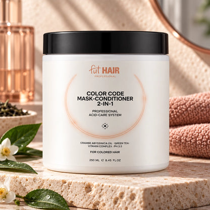 Маска-кондиціонер 2-в-1 для фарбованого волосся - FutHair Professional фото