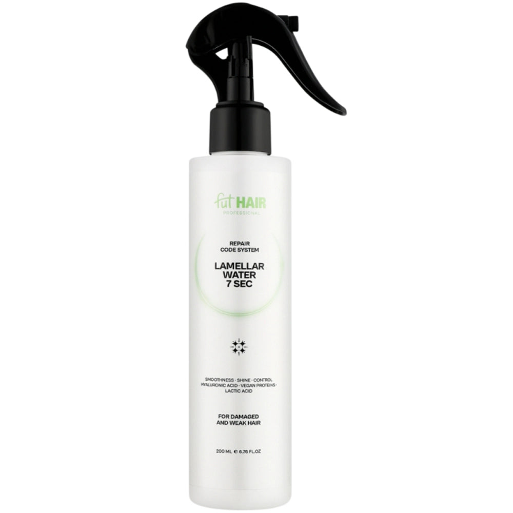 Ламелярна вода для миттєвого розгладження волосся - FutHair Professional
