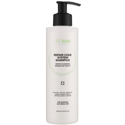 Відновлюючий шампунь для пошкодженого волосся - FutHair Professional 300 мл