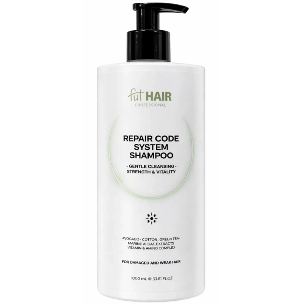 Відновлюючий шампунь для пошкодженого волосся - FutHair Professional 1000 мл