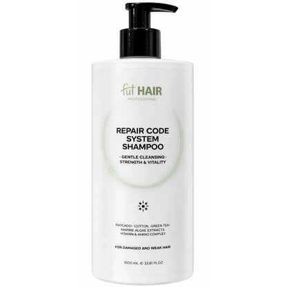 Відновлюючий шампунь для пошкодженого волосся - FutHair Professional 1000 мл
