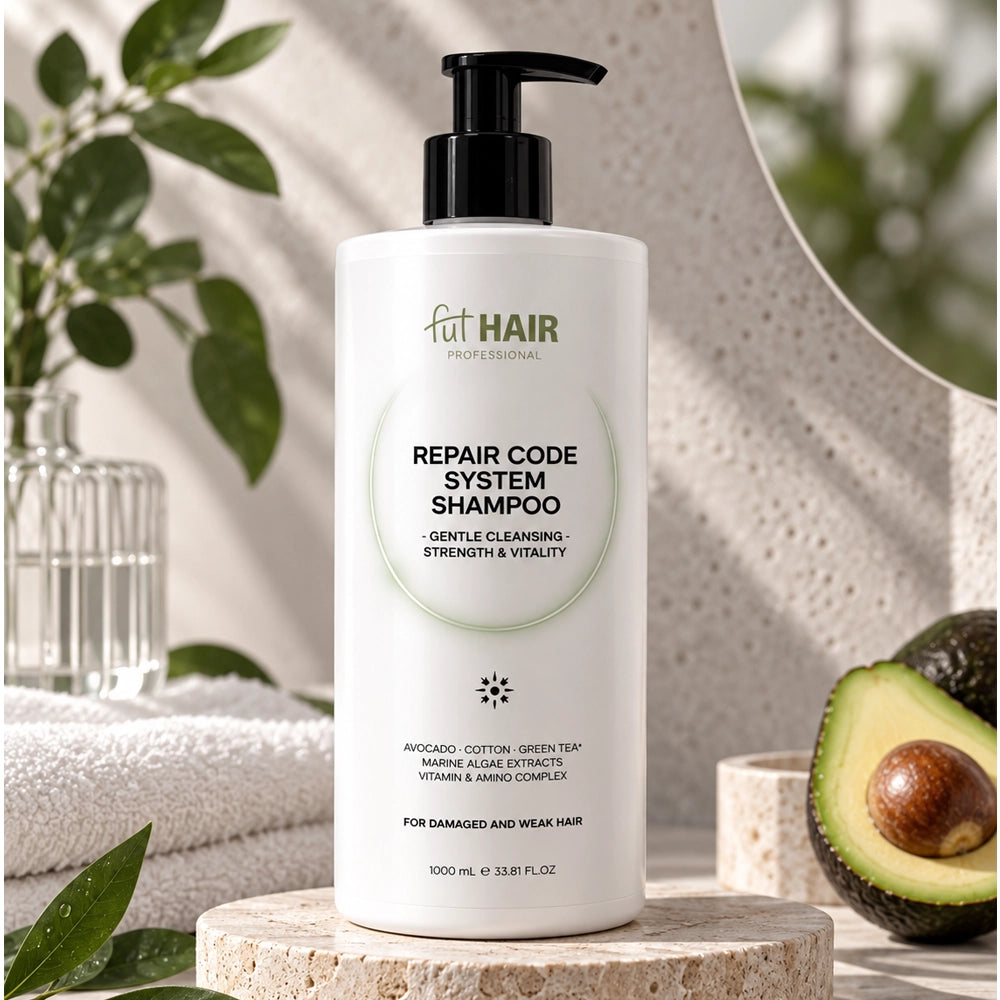 Відновлюючий шампунь для пошкодженого волосся - FutHair Professional фото
