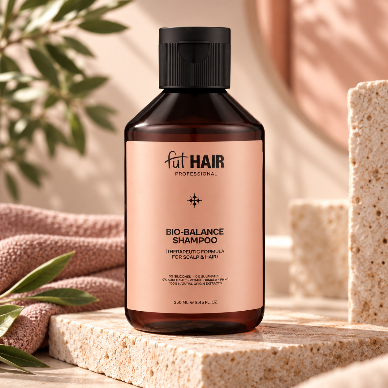 Балансирующий шампунь для кожи головы и волос - FutHair Professional Scalp Balance Bio-Balance Shampoo
