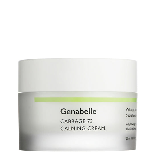 Крем для заспокоєння шкіри обличчя - Genabelle Cabbage 73 Calming Cream