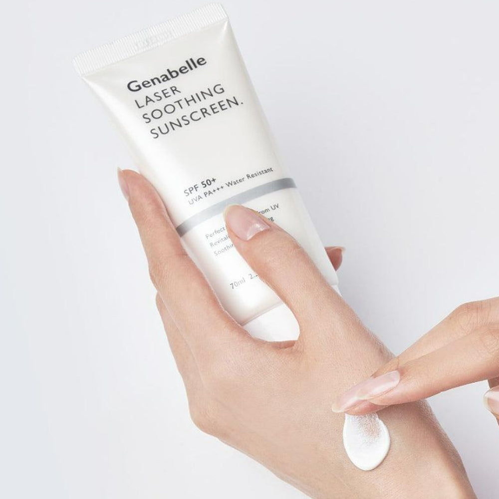 Солнцезащитный крем для лица - Genabelle Laser Soothing Sunscreen SPF 50+