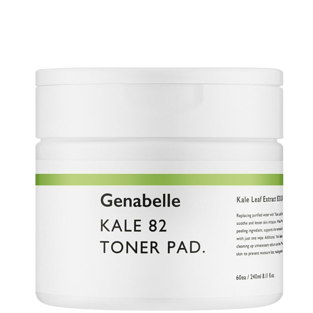 Пады насыщенные тонером для лица - Genabelle Toner Pad Kale 86