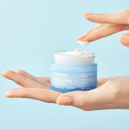 Крем для увлажнения с капсулами церамидов - Genabelle Aquabarrier Ceramide Capsule Cream