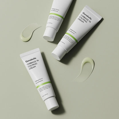 Крем для зволоження та заспокоєння шкіри - Genabelle Cabbage 74 Calming Cream