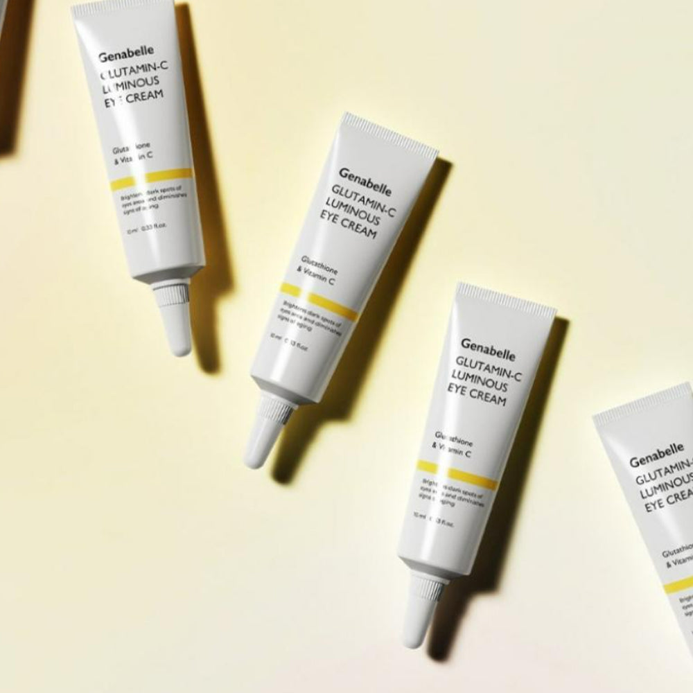 Освітлюючий крем для шкіри навколо очей - Genabelle Glutamin-C Luminous Eye Cream