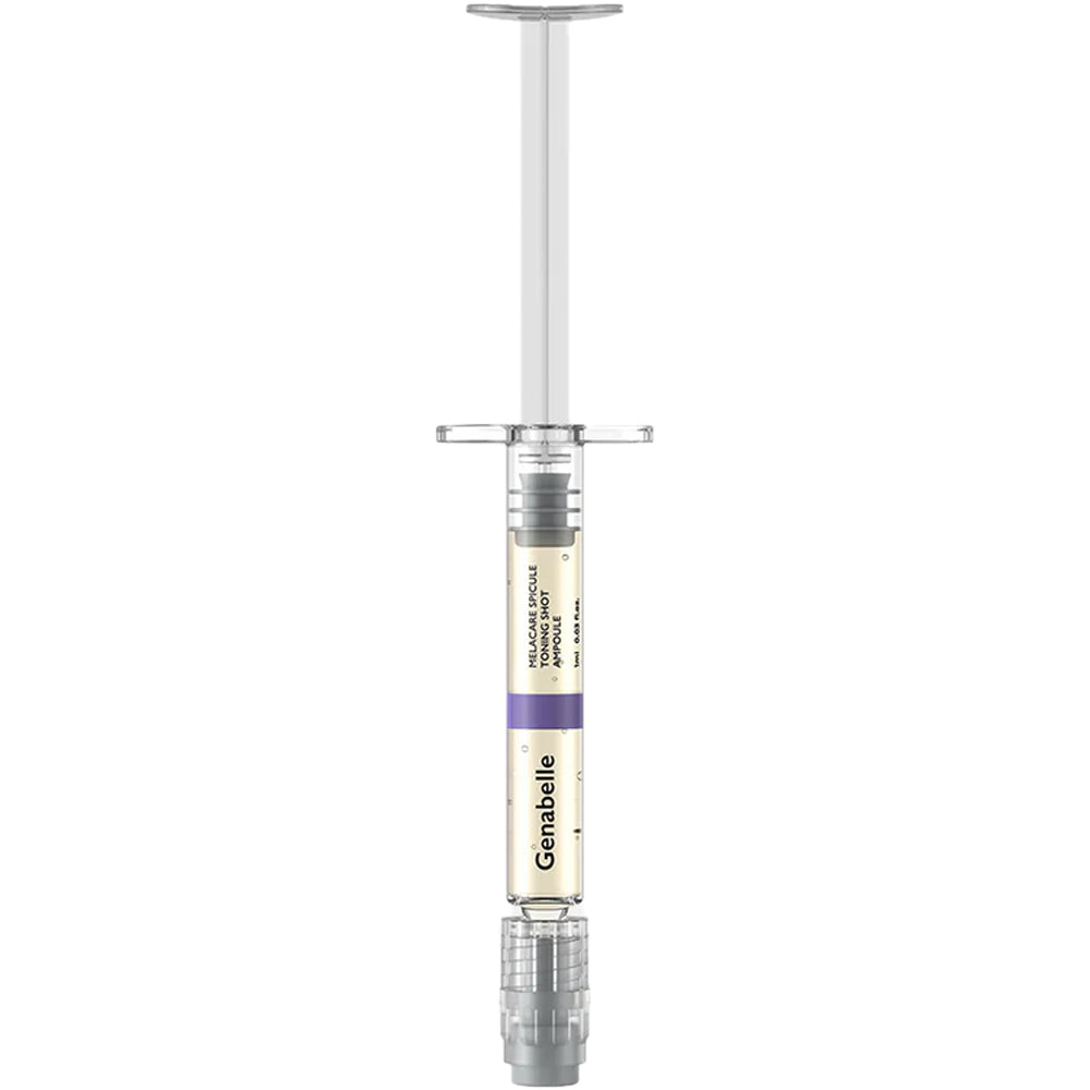 Тонизирующий шот против пигментации со спикулами - Genabelle Melacare Spicule Toning Shot Ampoule