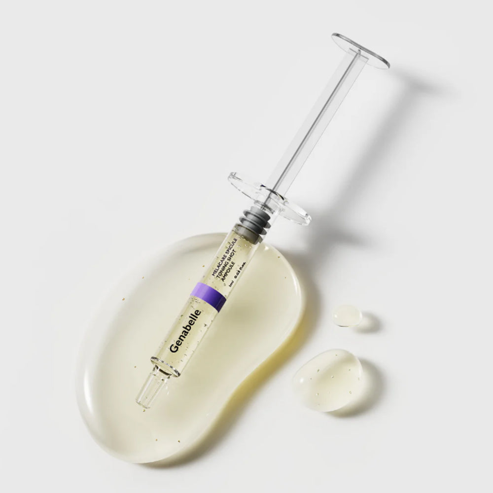 Тонизирующий шот против пигментации со спикулами - Genabelle Melacare Spicule Toning Shot Ampoule