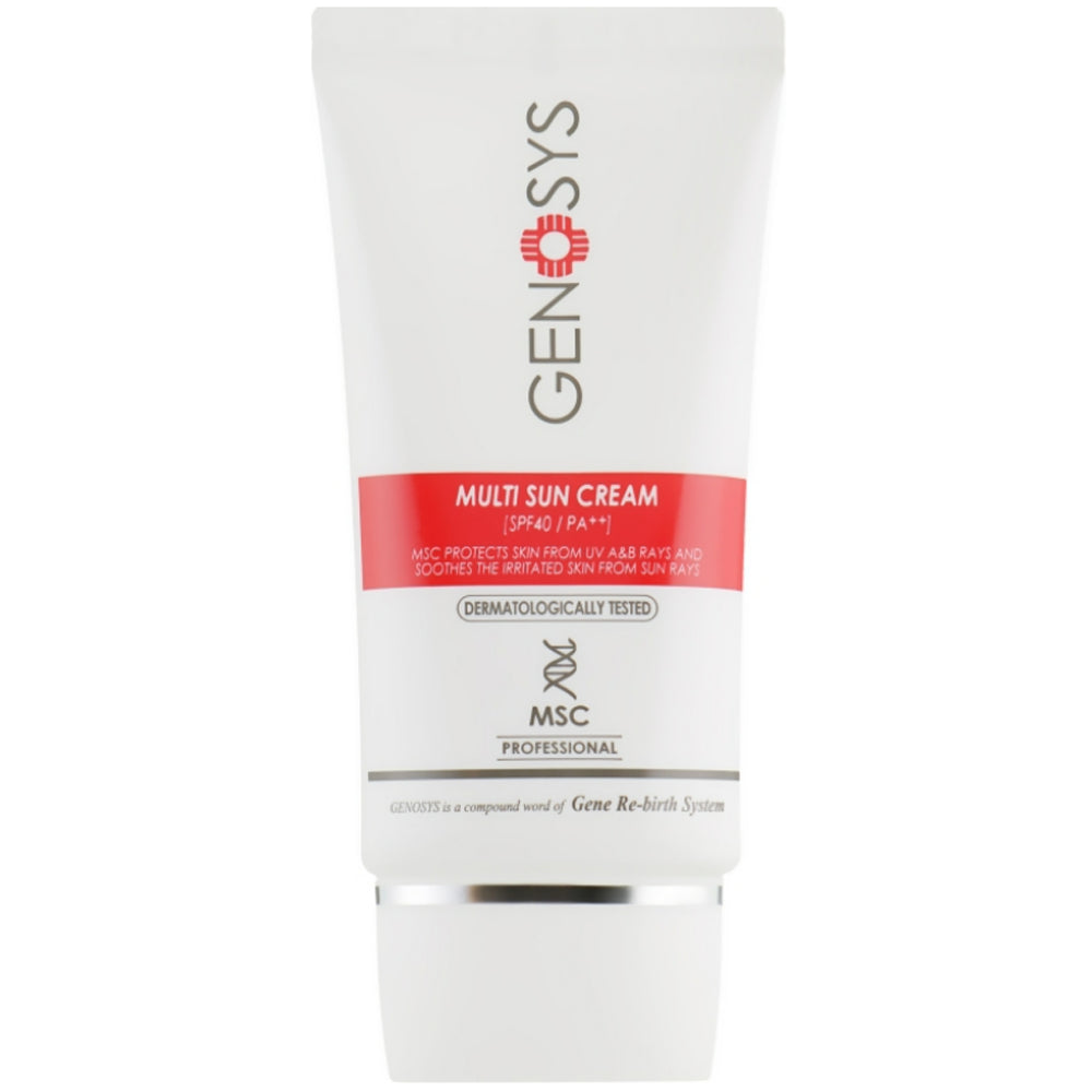 Genosys Multi Sun Cream SPF40 - Сонцезахисний крем для обличчя