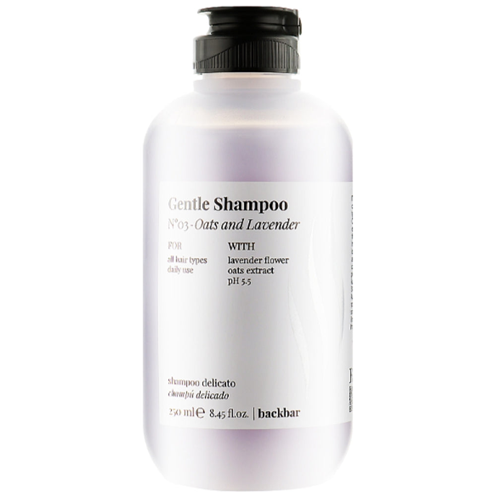 Farmavita Back Bar Gentle Oats And Lavender Shampoo №3 - Шампунь для всіх типів волосся