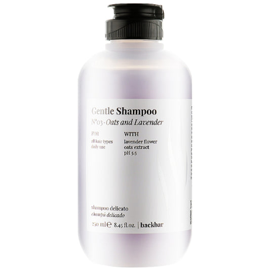 Farmavita Back Bar Gentle Oats And Lavender Shampoo №3 - Шампунь для всіх типів волосся